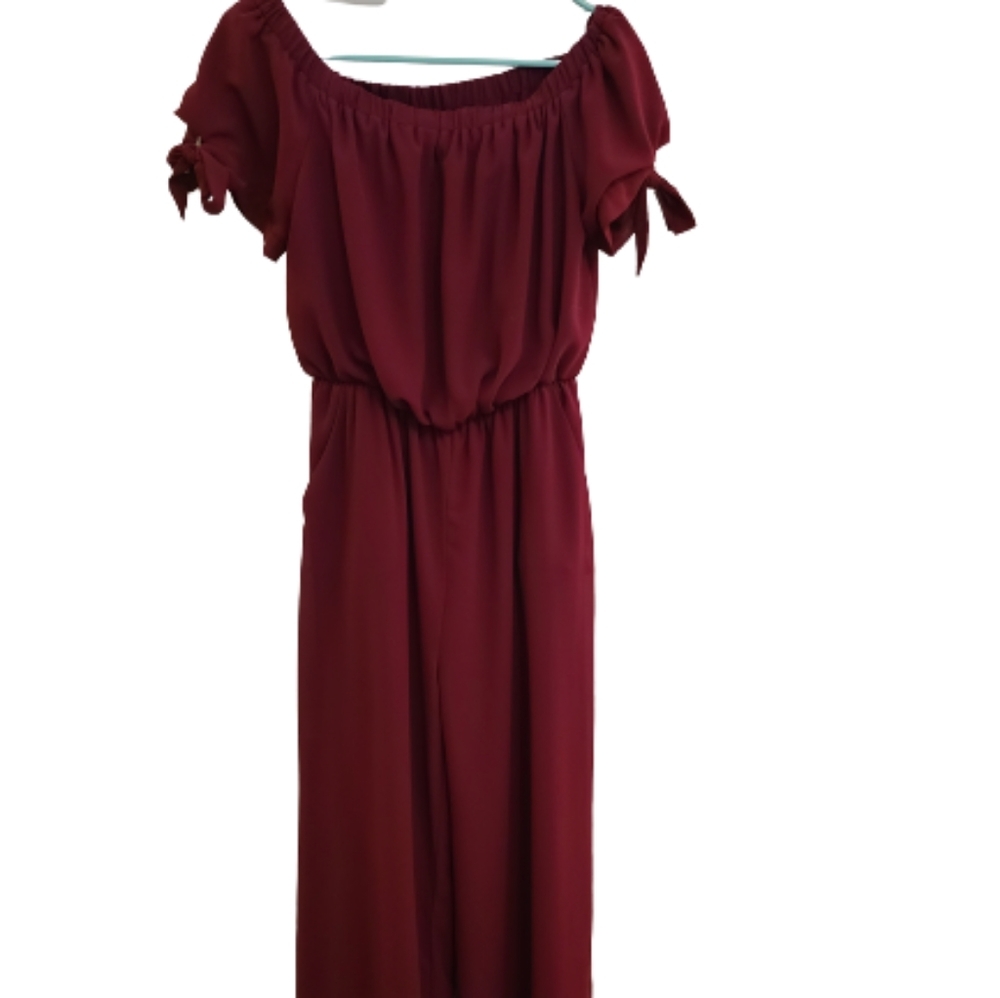 Gianni Bini Lillian Off the Shoulder Jumpsuit